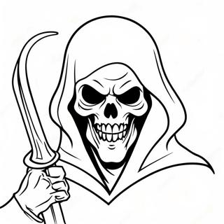 Eng Demon Grim Reaper Kleurplaat 51724-40909