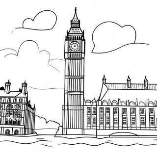 Big Ben Coloring Page 51733-40923