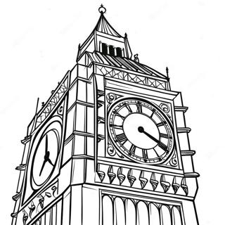 Big Ben Coloring Page 51733-40924