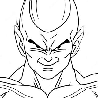 Majin Vegeta Coloring Pages