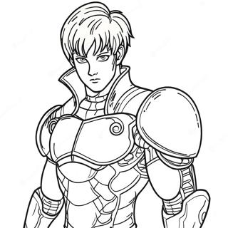 Genos Coloring Page 51753-40954