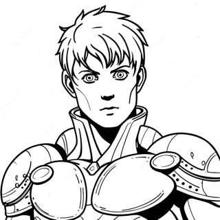 Genos Coloring Page 51753-40956