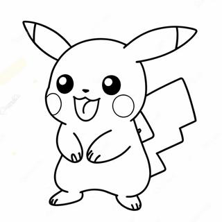 Cute Girl Pikachu Coloring Page 51773-40944