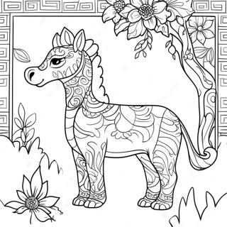 Thick Border Coloring Pages