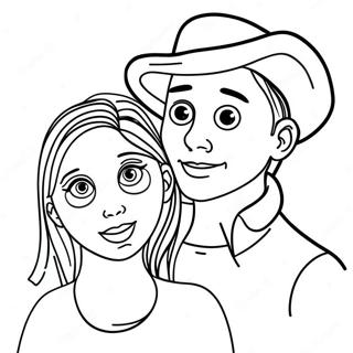 Best Friend Coloring Page For Adults 51843-40993