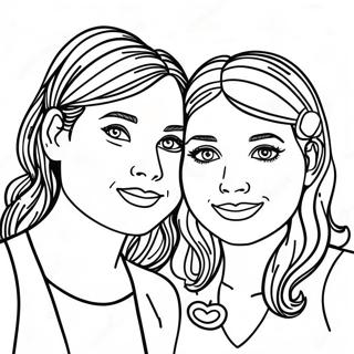 Best Friend Coloring Page For Adults 51843-40996