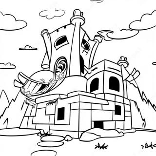 Bedwars Battle Arena Coloring Page 51933-41081