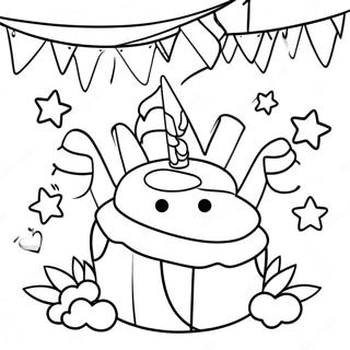 Feliz Cumpleanos Coloring Page 51953-41089