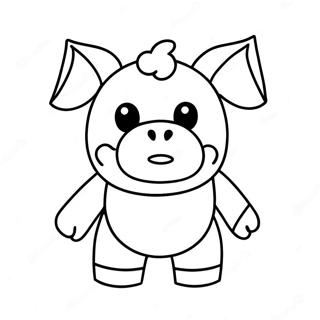 Roblox Piggy Kraxicorde Coloring Page 51963-41103