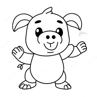 Roblox Piggy Kraxicorde Coloring Page 51963-41104