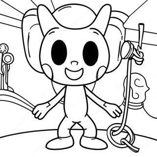 Bendy And The Dark Revival Coloring Page 52003-41136