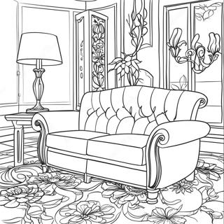 Furniture Coloring Pages