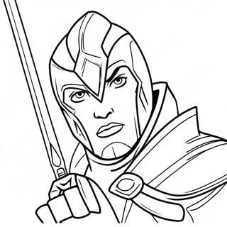 Zane In Action Coloring Page 52044-41166