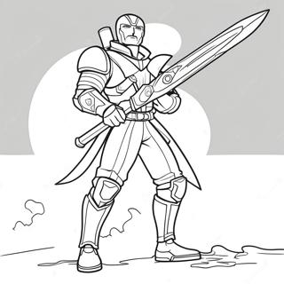 Zane In Action Coloring Page 52044-41168