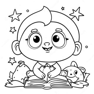 Baby Einstein Characters Coloring Page 52064-41186