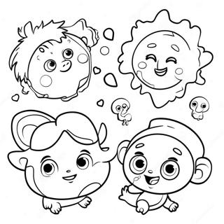 Baby Einstein Characters Coloring Page 52064-41188