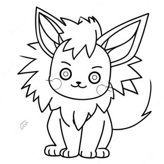 Jolteon Coloring Page 52073-41196