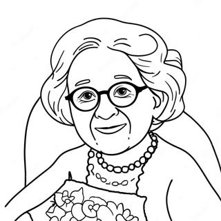 Get Well Soon Grandma Coloring Page 52113-41221