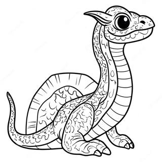 Harry Potter Basilisk Coloring Pages