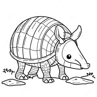 Armadillo Coloring Page 52163-41261