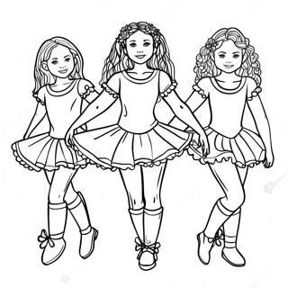 Irish Dance Coloring Pages