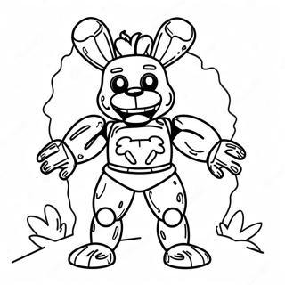 Full Body Springtrap Coloring Page 52233-41362