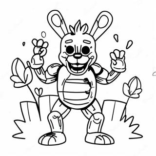 Full Body Springtrap Coloring Page 52233-41364