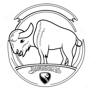 Buffalo Sabres Logo Coloring Page 52253-41332