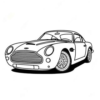 Aston Martin Ausmalbild 52323-41388