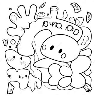 Funny Spelling Words Coloring Page 52334-41398