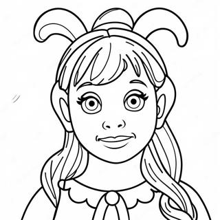 Cindy Lou Who Coloring Page 52363-41413