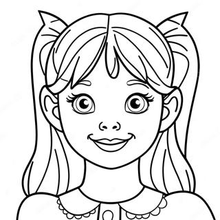 Cindy Lou Who Coloring Page 52363-41415