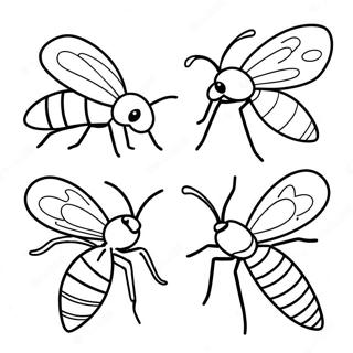 Insect Coloring Pages