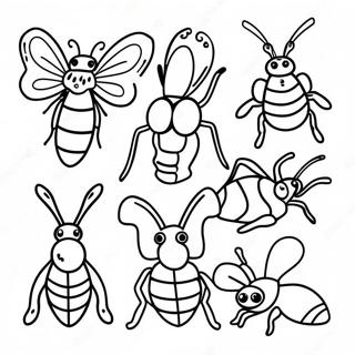 Insect Coloring Page 5240-4171