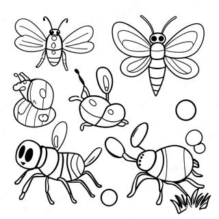 Insect Coloring Page 5240-4172