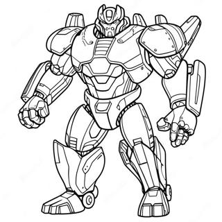 Striker Eureka Pacific Rim Coloring Pages