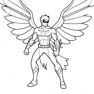 Wings Of Fire Nightwing Coloring Pages