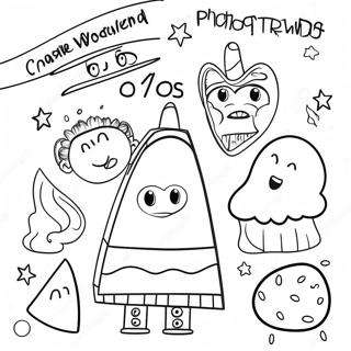 Fun 2nd Grade Sight Words Coloring Page 52504-41573