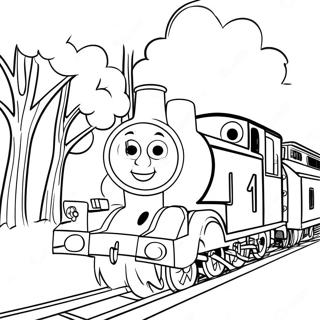 Thomas And Friends Edward Coloring Pages