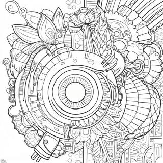 Creative Engineering Design Coloring Page 5261-4193