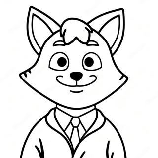 Fantastic Mr Fox Coloring Pages