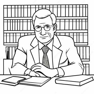 Lawyer Coloring Page 52633-41625