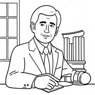 Lawyer Coloring Page 52633-41626