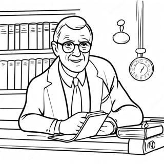 Lawyer Coloring Page 52633-41628