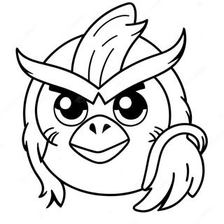 Angry Birds Star Wars Coloring Pages