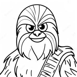 Chewbacca Angry Bird Coloring Page 52764-41740