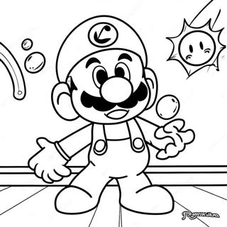 Luigi's Mansion Coloring Pages