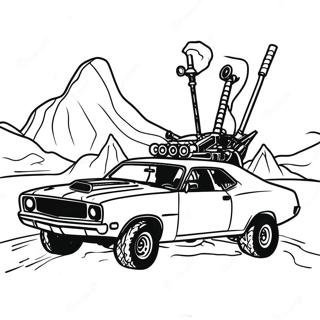 Mad Max Fury Road Coloring Page 52783-41755