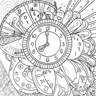 Telling Time Workpages Coloring Pages