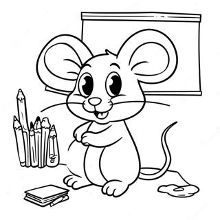 If You Take A Mouse To School Coloring Page 52863-41810